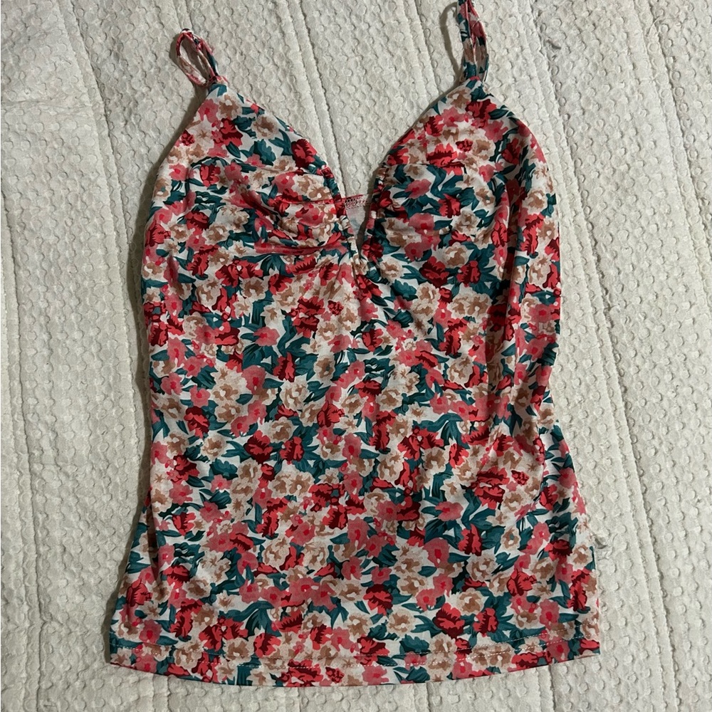 SHEIN Multicolor Floral Camisole Top